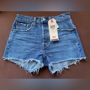 Levi’s 501 High Rise Jean Shorts